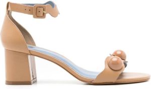Blue Bird Shoes Sandalen met enkelbandje Bruin