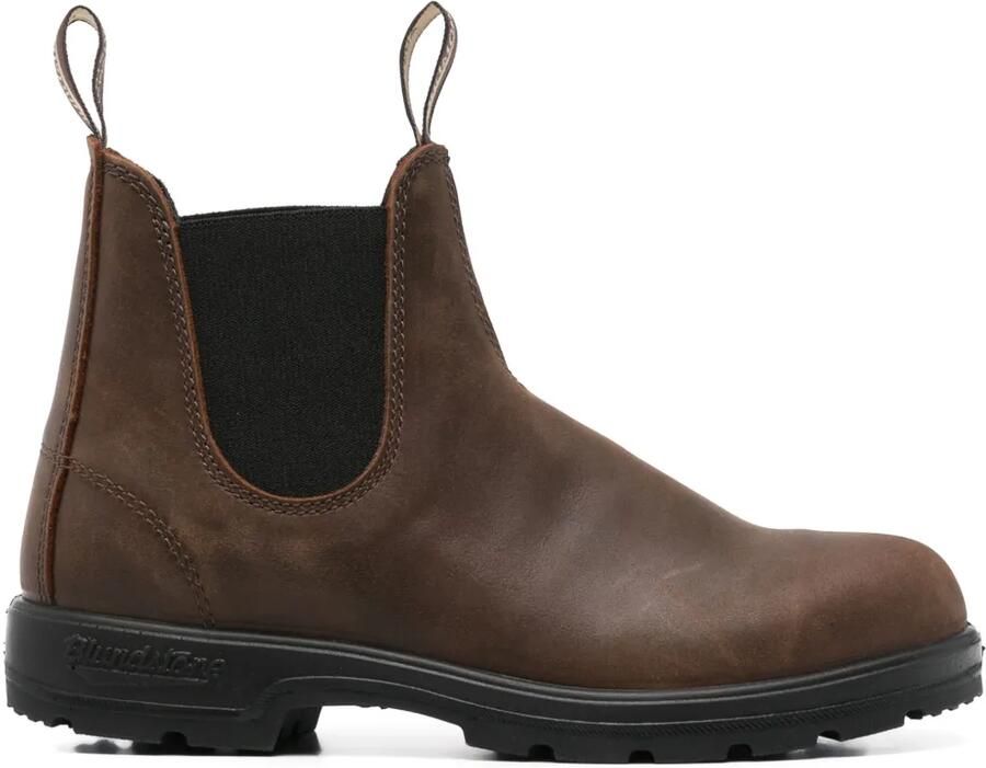 Blundstone 1609 elastische leren laarzen Bruin