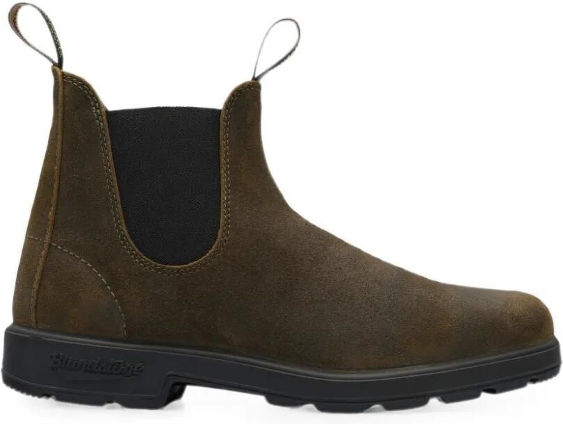 Blundstone 1615 Chelsea suède laarzen Groen