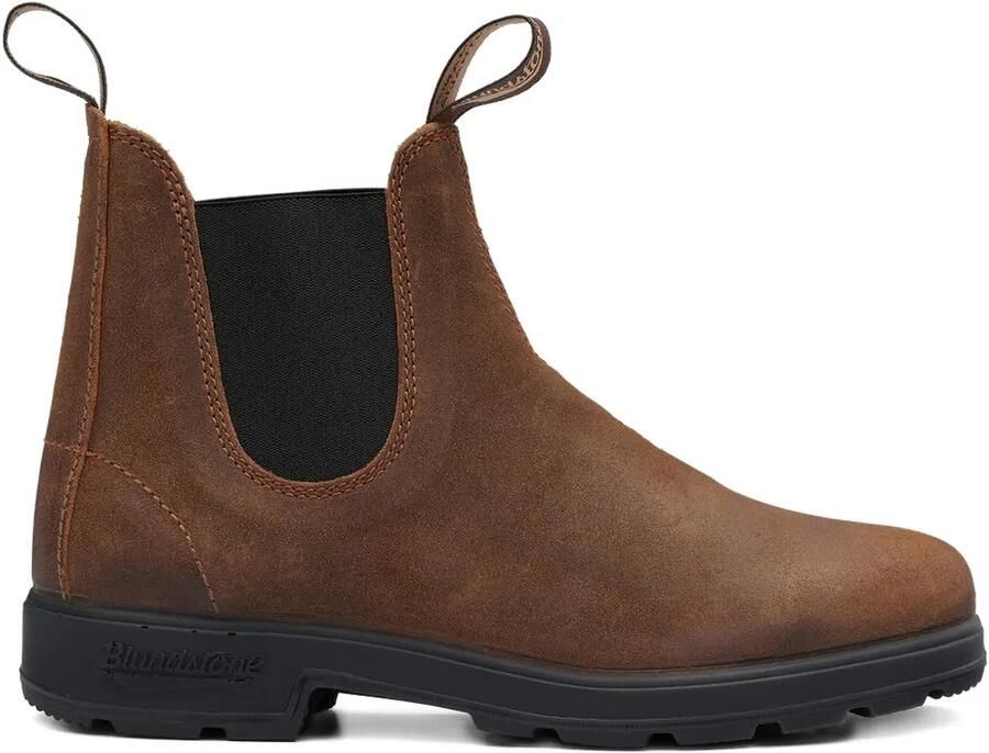 Blundstone 1911 enkellaarzen met elastisch vlak Bruin
