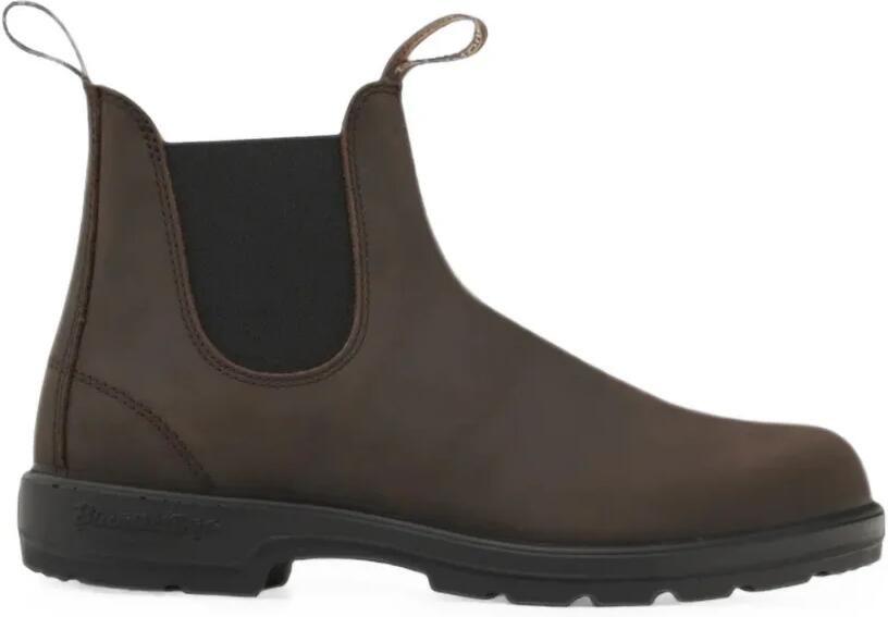 Blundstone 2340 leren enkellaarzen met elastisch detail Bruin