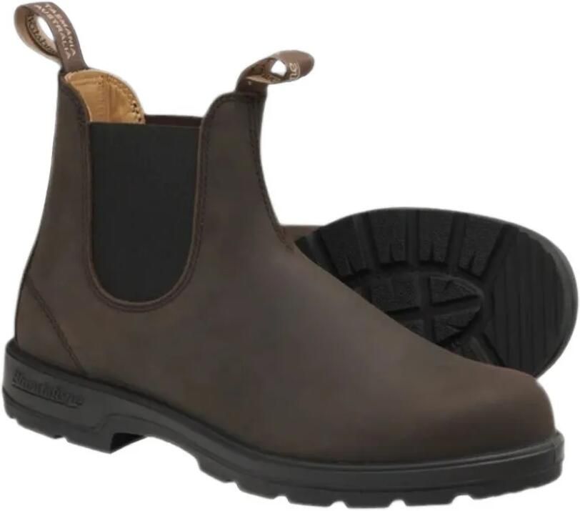 Blundstone 2340 leren enkellaarzen met elastisch detail Bruin - Foto 4