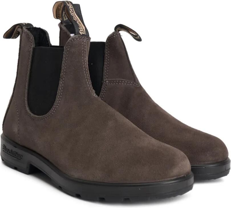 Blundstone 2413 suède Chelsea laarzen met elastisch vlak Grijs - Foto 2