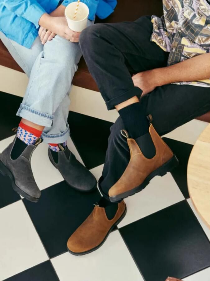 Blundstone Chelsea laarzen met elastisch vlak Bruin - Foto 4