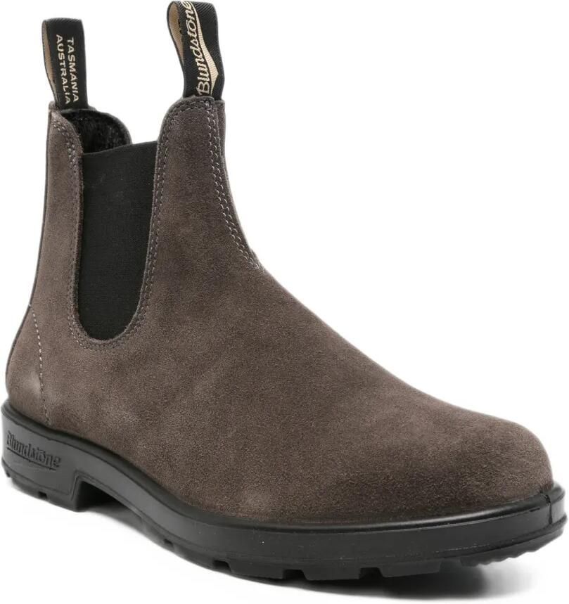 Blundstone elasticated-side suede boots Grijs - Foto 4