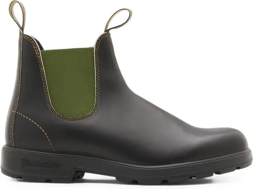 Blundstone Elastische leren Chelsea-laarzen Bruin