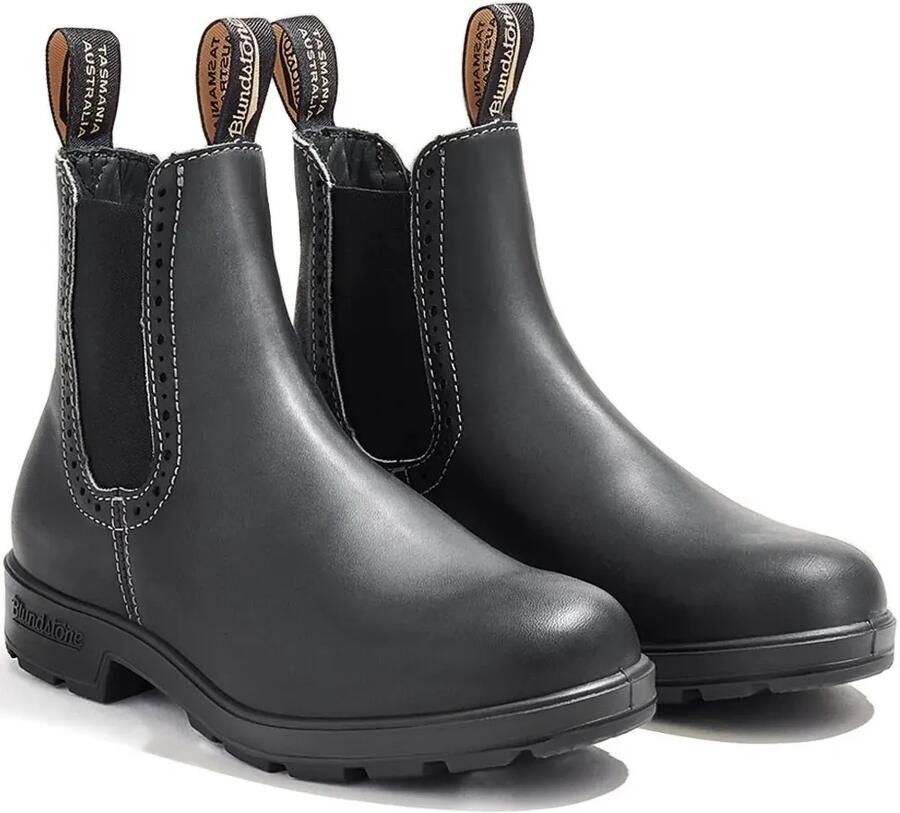 Blundstone Leren "Black" Chelsea laarzen Zwart