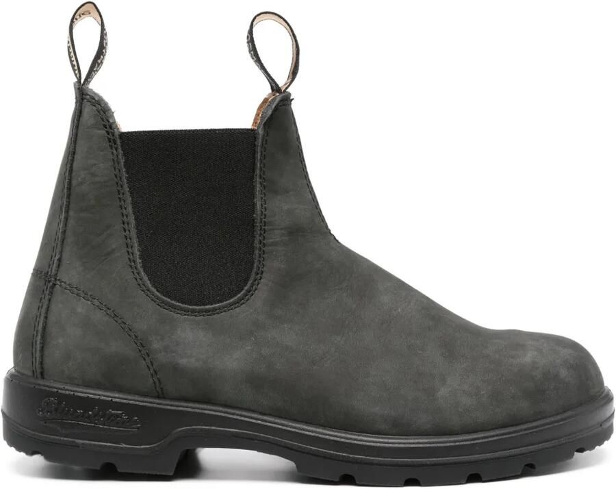 Blundstone 587 elastische leren laarzen Zwart