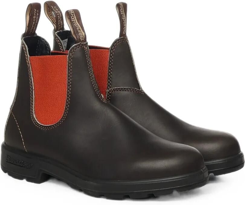 Blundstone Leren enkellaarzen met elastische zijkant Bruin - Foto 3
