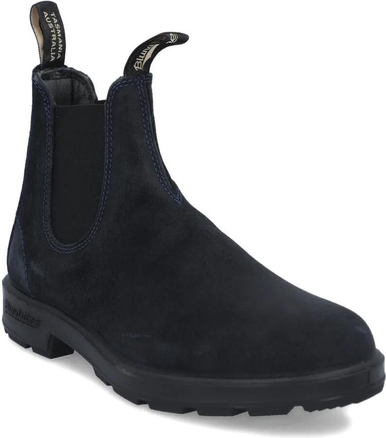 Blundstone Suède laarzen met elastische zijkanten Blauw
