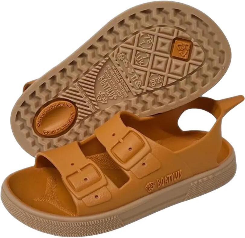 BOATILUS Irky Veg buckle-strap sandals Oranje