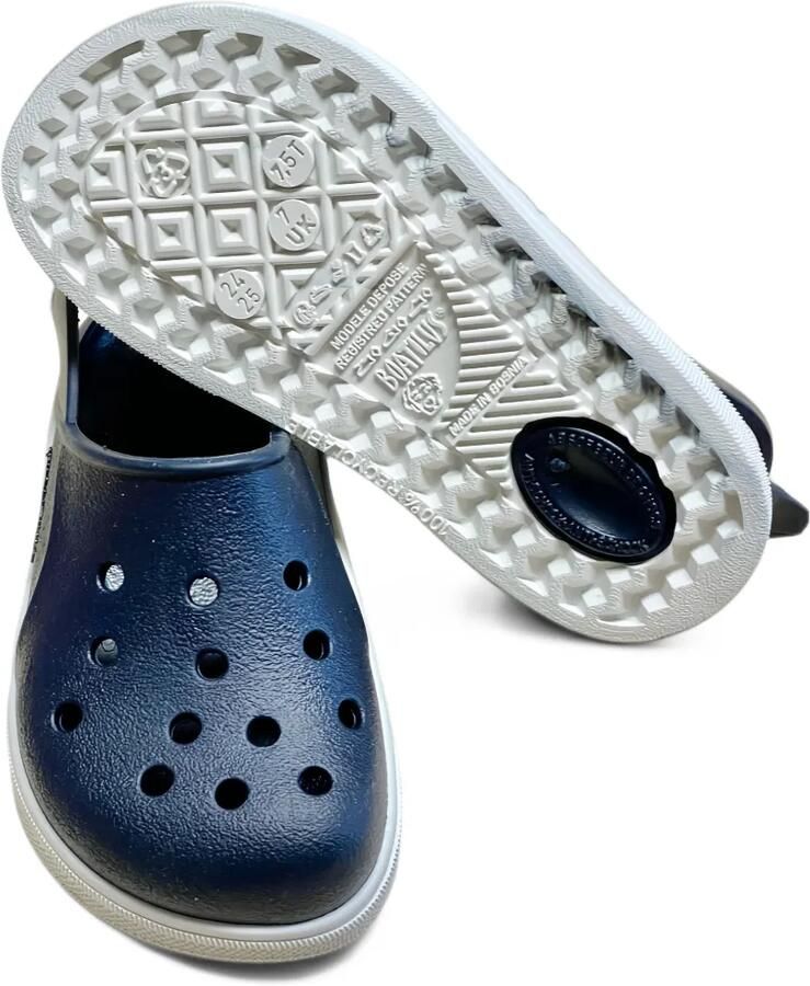 BOATILUS perforated slingback sandals Blauw - Foto 3