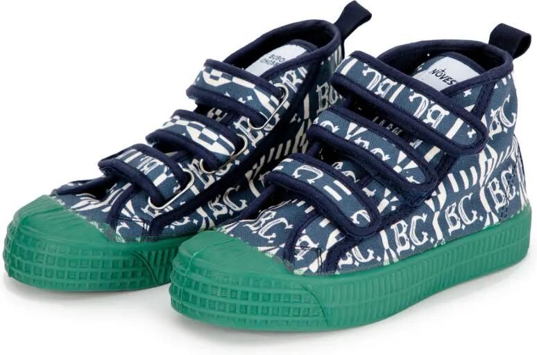 Bobo Choses Sneakers met klittenband en patroon Blauw - Foto 3