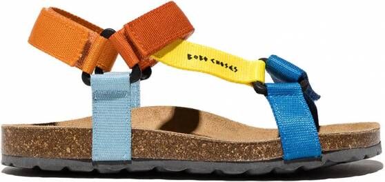 Bobo Choses Sandalen met klittenband Blauw