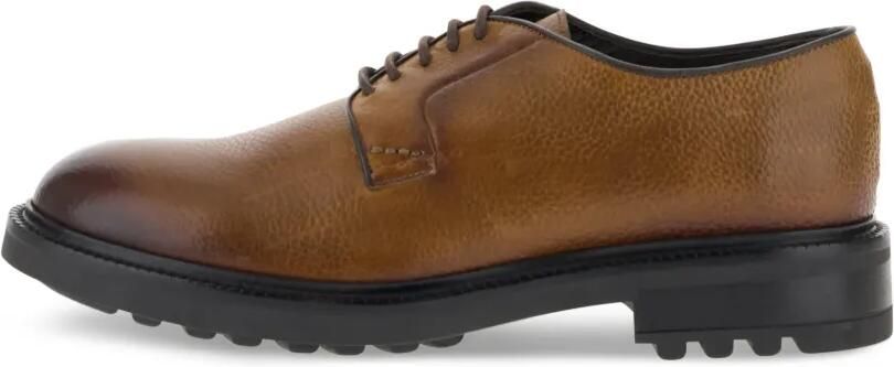 Boggi Milano Derby schoenen van bewerkt leer Bruin