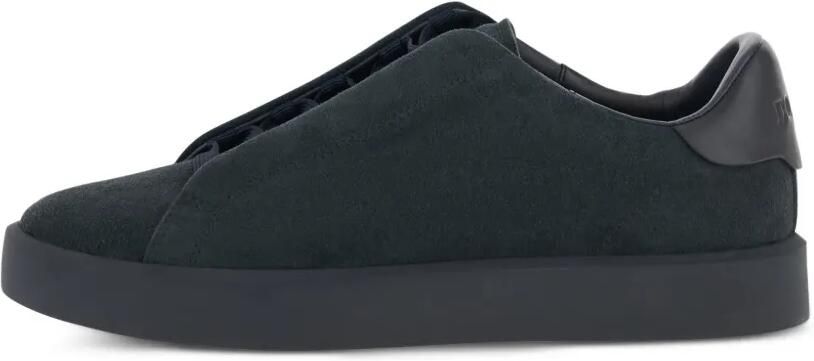 Boggi Milano Essence suède sneakers Blauw