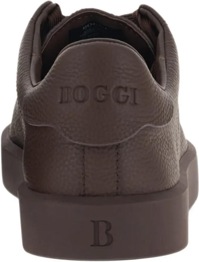 Boggi Milano Essence sneakers van bewerkt leer Bruin - Foto 4