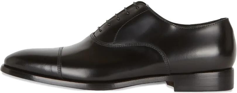 Boggi Milano Leren Oxford schoenen Zwart