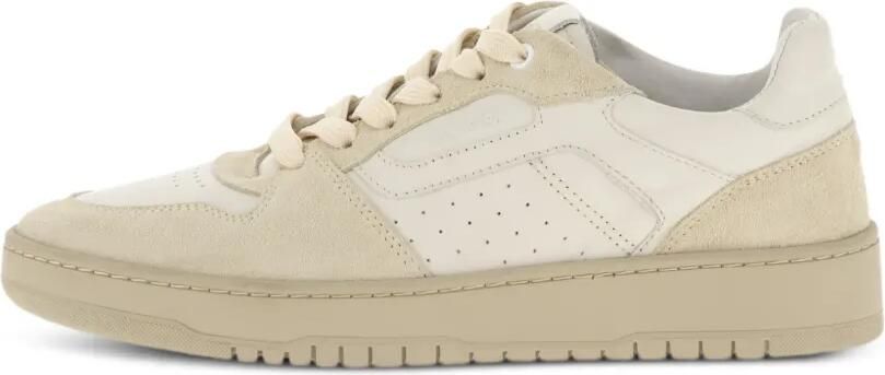 Boggi Milano Origin sneakers van leren blend Beige