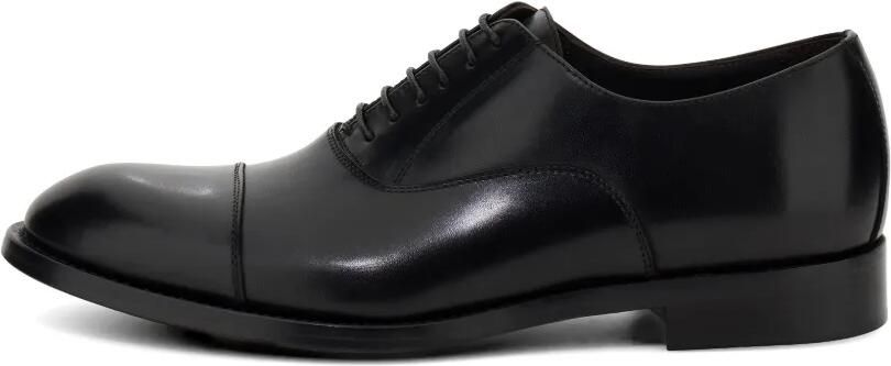 Boggi Milano Oxford schoenen van bewerkt leer Zwart - Foto 5