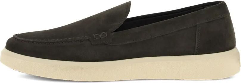 Boggi Milano Stratus suède leren loafers Bruin