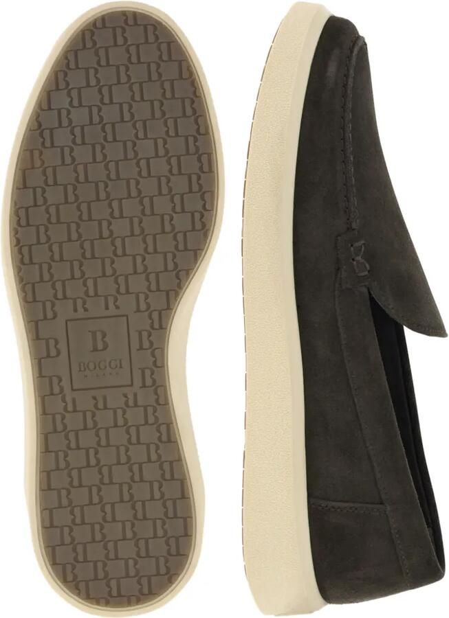 Boggi Milano Stratus suède leren loafers Bruin - Foto 3