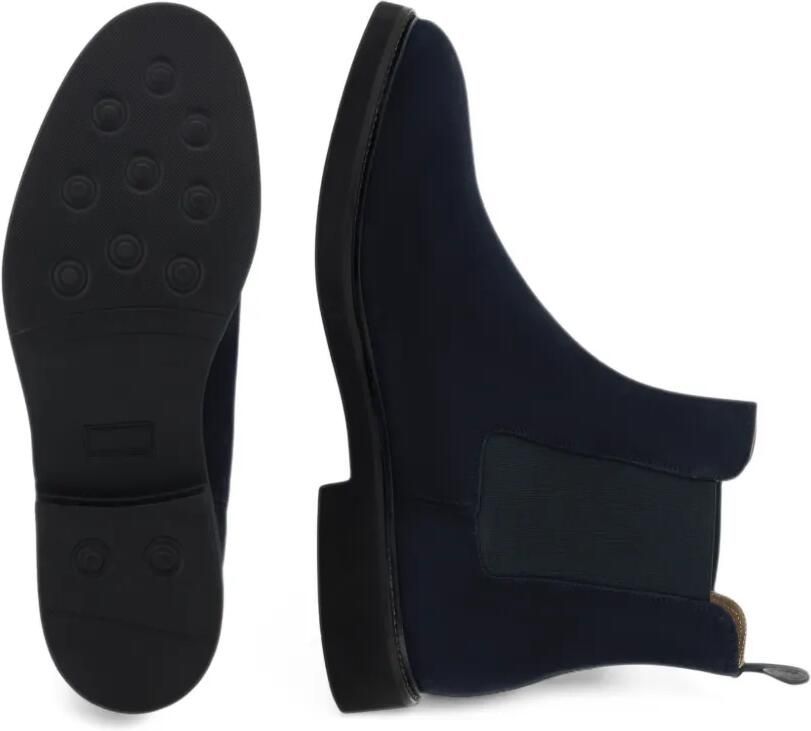 Boggi Milano Suède enkellaarzen Blauw - Foto 3
