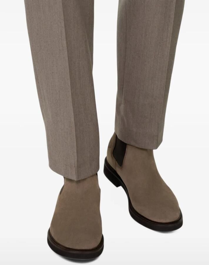 Boggi Milano suede ankle boots Bruin - Foto 2