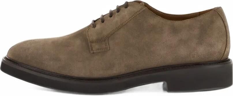 Boggi Milano suede derby shoes Bruin