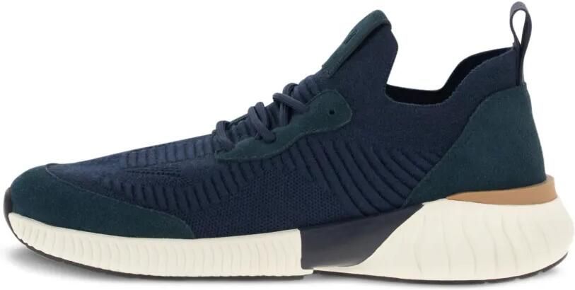 Boggi Milano Willow sneakers van wolblend Blauw
