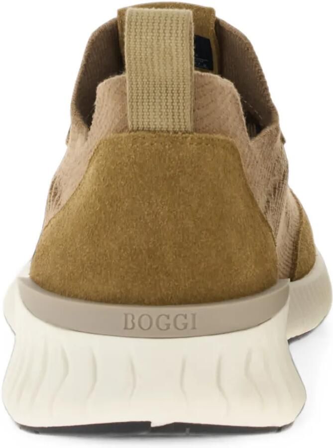Boggi Milano Willow sneakers van wolblend Bruin - Foto 3