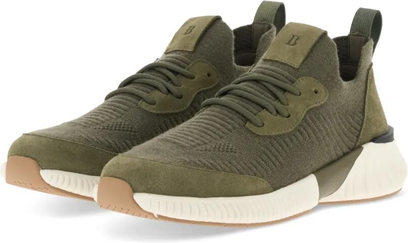 Boggi Milano Willow sneakers van wolblend Groen - Foto 5