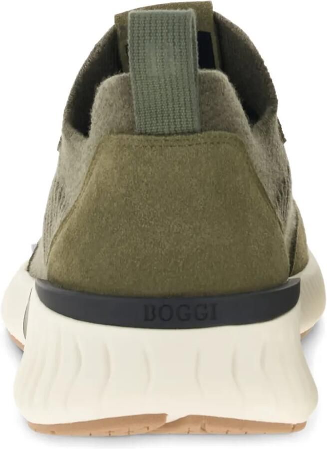 Boggi Milano Willow sneakers van wolblend Groen - Foto 4