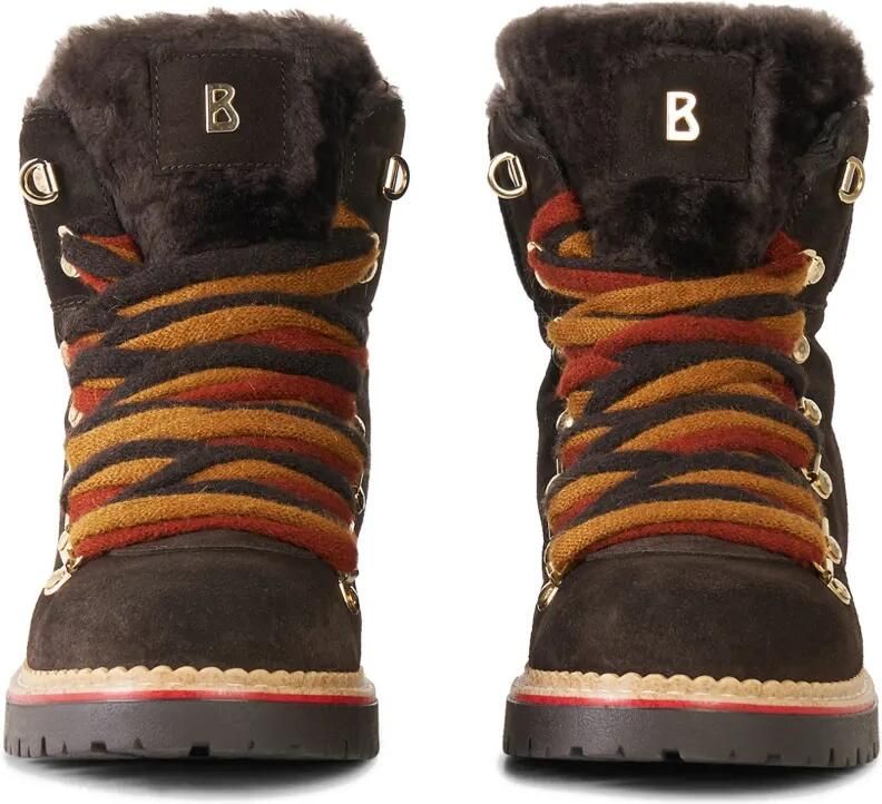 BOGNER Andermatt shearling-trim ankle boots Bruin - Foto 2