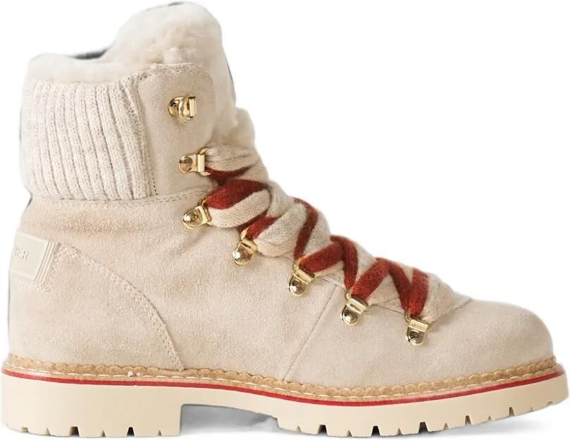 BOGNER Andermatt suede ankle boots Beige