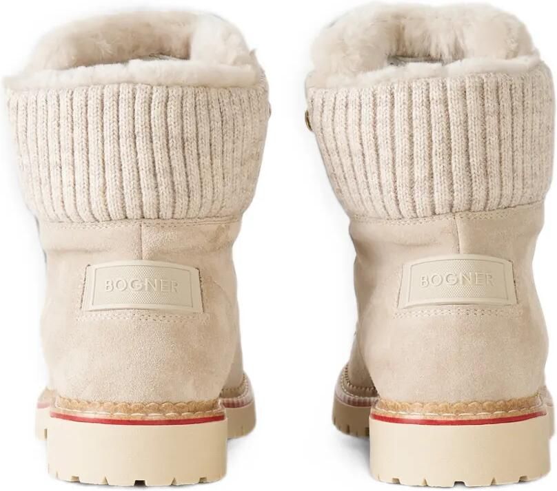 BOGNER Andermatt suede ankle boots Beige - Foto 2