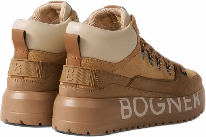 BOGNER Antwerp panelled high-top sneakers Bruin - Foto 4