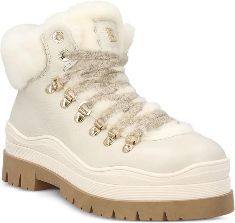 BOGNER Arosa 4 B enkellaarzen met lammy afwerking Beige - Foto 3