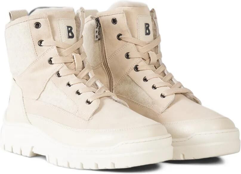 BOGNER Bansko shearling-lined hiking boots Beige - Foto 4
