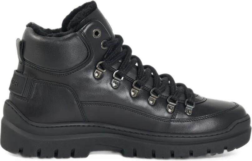 BOGNER Bansko with spikes lace-up hiking boots Zwart