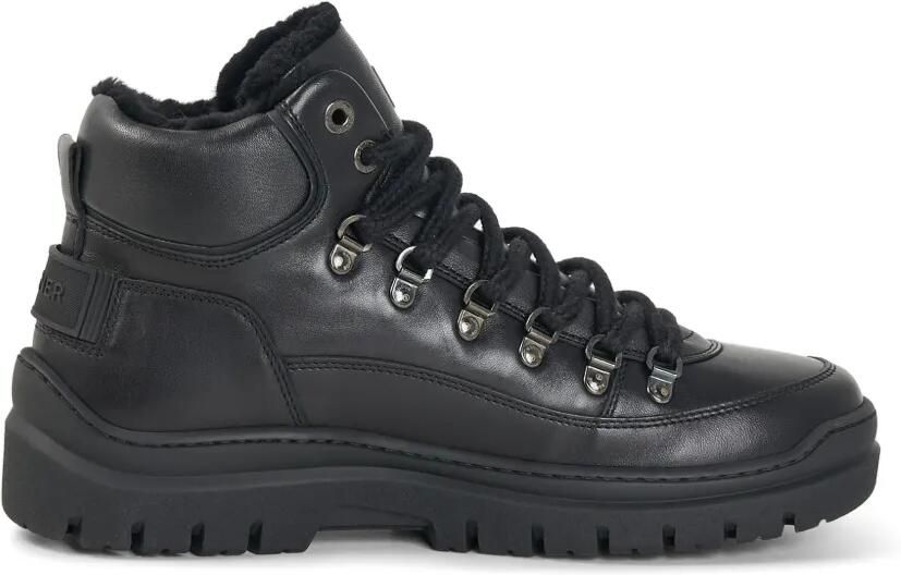 BOGNER Bansko wandellaarzen met spikes Zwart