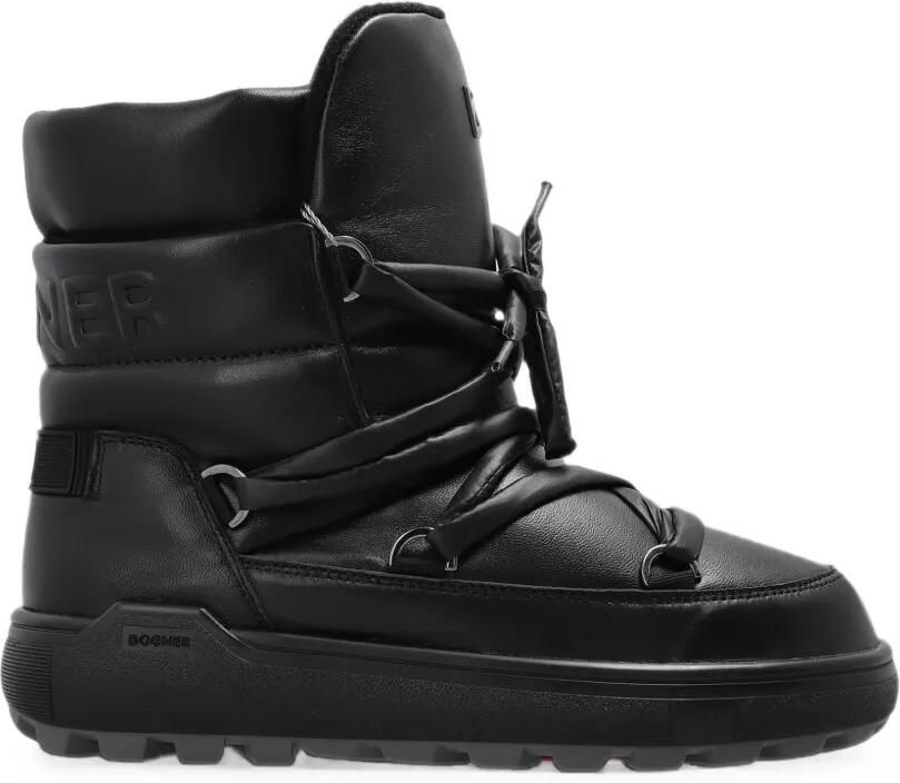 BOGNER Chamonix leren snowboots Zwart