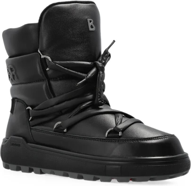 BOGNER Chamonix leren snowboots Zwart - Foto 3