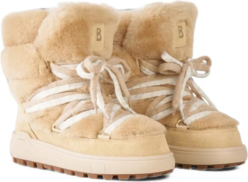 BOGNER Chamonix shearling-panelled snow boots Beige - Foto 4