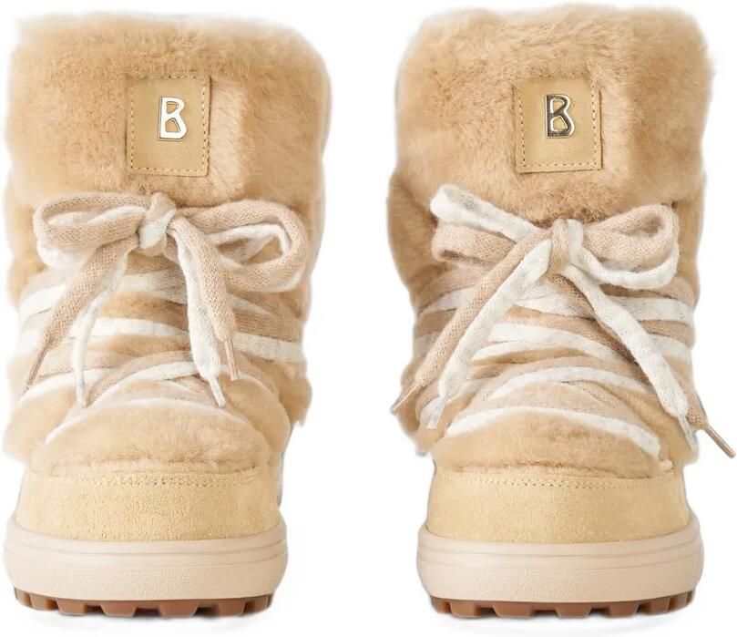 BOGNER Chamonix shearling-panelled snow boots Beige - Foto 2