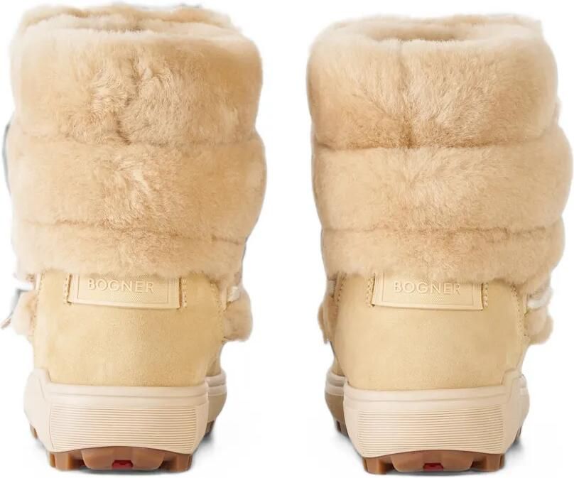 BOGNER Chamonix shearling-panelled snow boots Beige - Foto 3