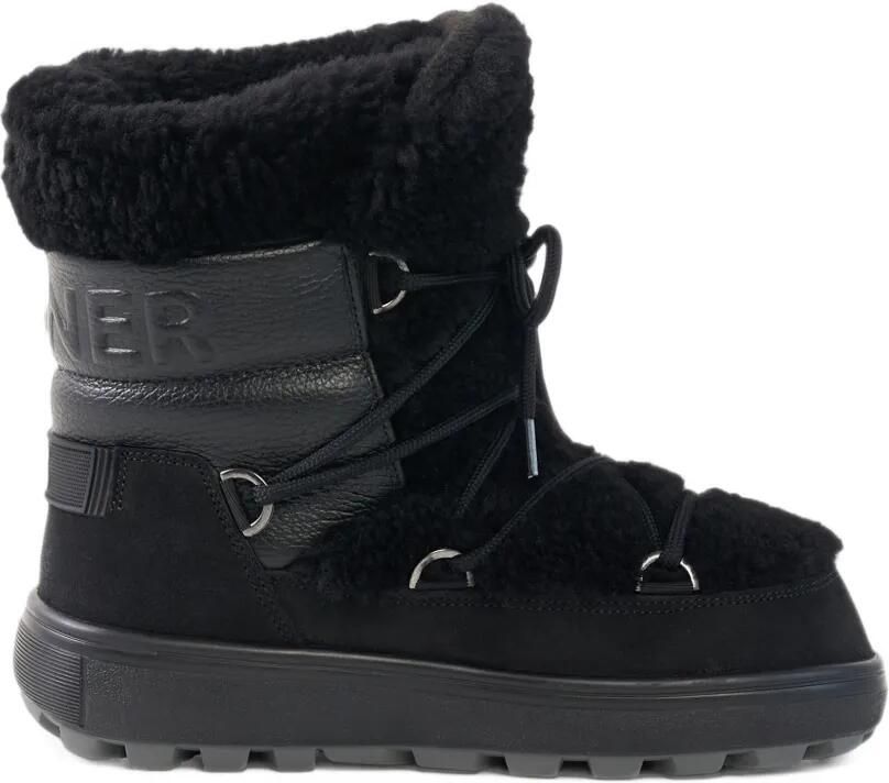 BOGNER Chamonix shearling-panelled snow boots Zwart