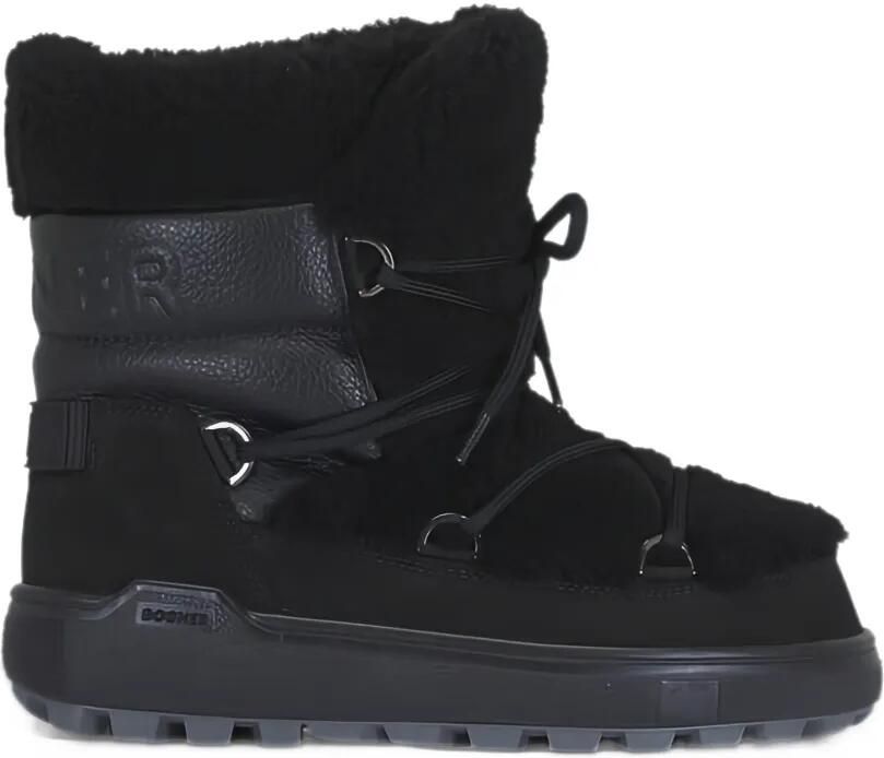 BOGNER Chamonix shearling-panelled snow boots Zwart