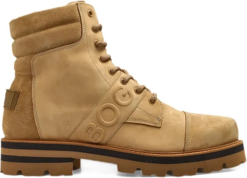 BOGNER Courchevel suede ankle boots Beige