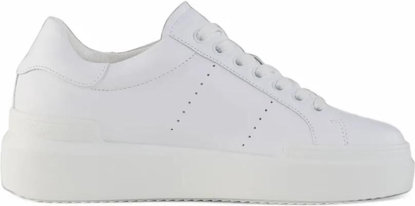 BOGNER Hollywood perforated leather sneakers Wit